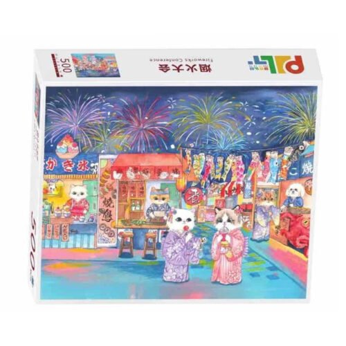 PJLT-Fireworks Discontinued-PJLT-500pcs Jigsaw Puzzle-Fireworks