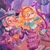 Phoebe Puzzle-The Mad Hatters Tea Party (4) Phoebe Puzzle-500 Piece Puzzle-The Mad Hatter's Tea Party
