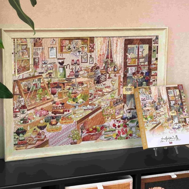 Puzplaz-Coffee and Dessert House (2) PuzPlaz-Coffee & Dessert House-1000pcs Jigsaw Puzzle