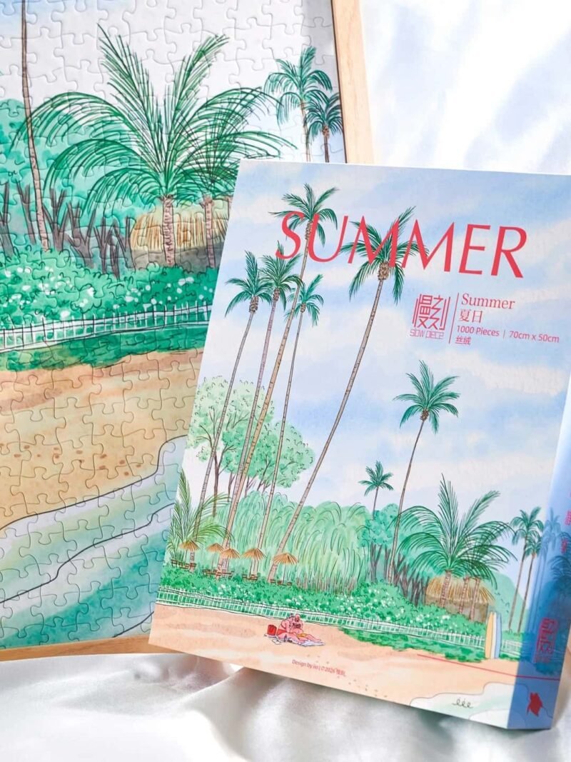 Slow Piece-Summer-1000 Piece Puzzle