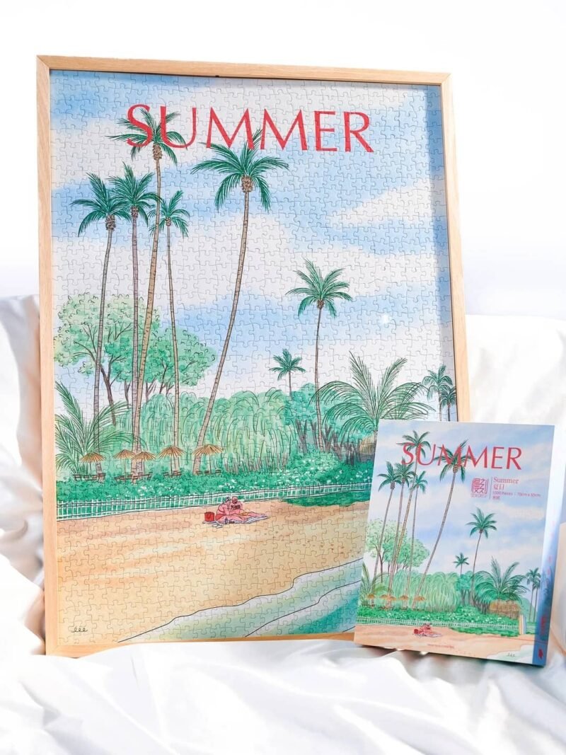 Slow Piece-Summer-1000 Piece Puzzle