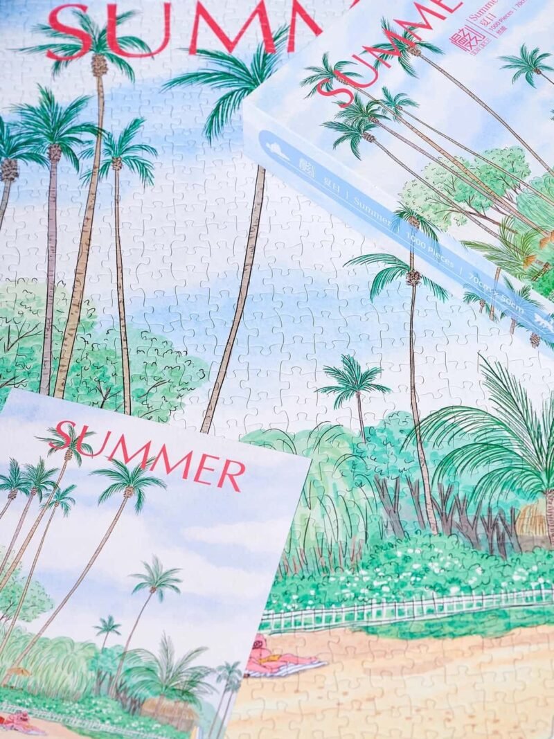 Slow Piece-Summer-1000 Piece Puzzle
