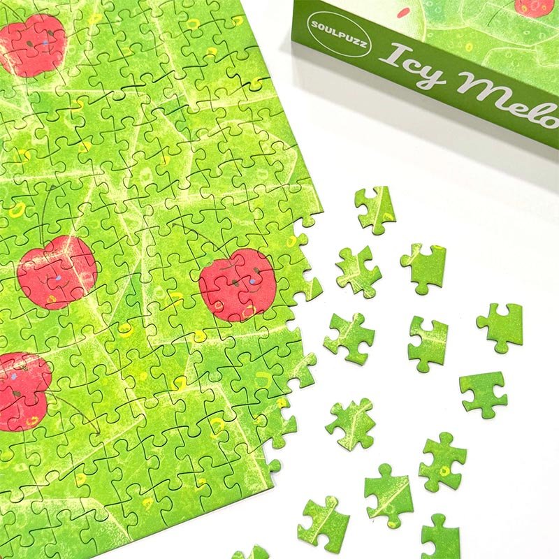 Soulpuzz-Icy Melon Soda (1) Soulpuzz-500pcs Jigsaw Puzzle-Icy Melon Soda