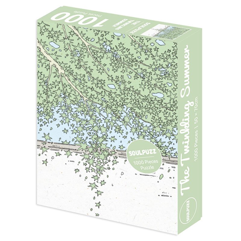 Soulpuzz-The Twinking Summer (1) Soulpuzz-500pcs Jigsaw Puzzle-The Twinking Summer