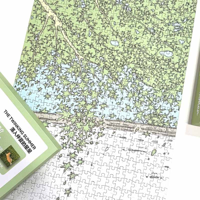 Soulpuzz-The Twinking Summer (2) Soulpuzz-500pcs Jigsaw Puzzle-The Twinking Summer