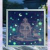 Starlit Wishing Fountain (1) Momibook-Starlit Wishing Fountain-500 Piece Puzzle(Glow in the dark)