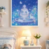 Starlit Wishing Fountain (3) Momibook-Starlit Wishing Fountain-500 Piece Puzzle(Glow in the dark)