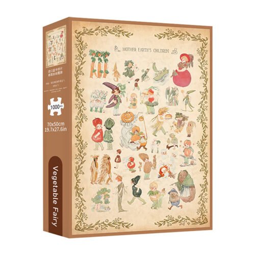 TKX-1000pcs Jigsaw Puzzle-Vegetable Fairy