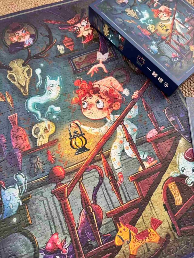 The Guest on the Staircase (2) A Segment of Orange-The Guest on the Staircase-1000pcs Jigsaw Puzzle