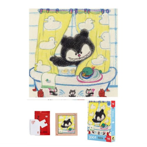 Toi-300pcs Jigsaw Puzzle-Bobo Nuts-Bad Bath