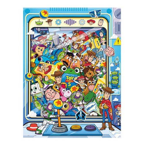 3djp/Pintoo-Plastic Jigsaw Puzzles 1008pcs-Showpiece L-Toy Story-Toy Claw Machine