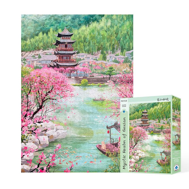 TuTuDingDang-1000 Piece Puzzle-Mystic Realm of Gexian