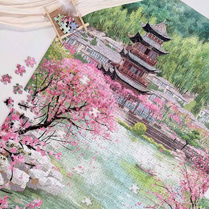 TuTuDingDang-1000 Piece Puzzle-Mystic Realm of Gexian