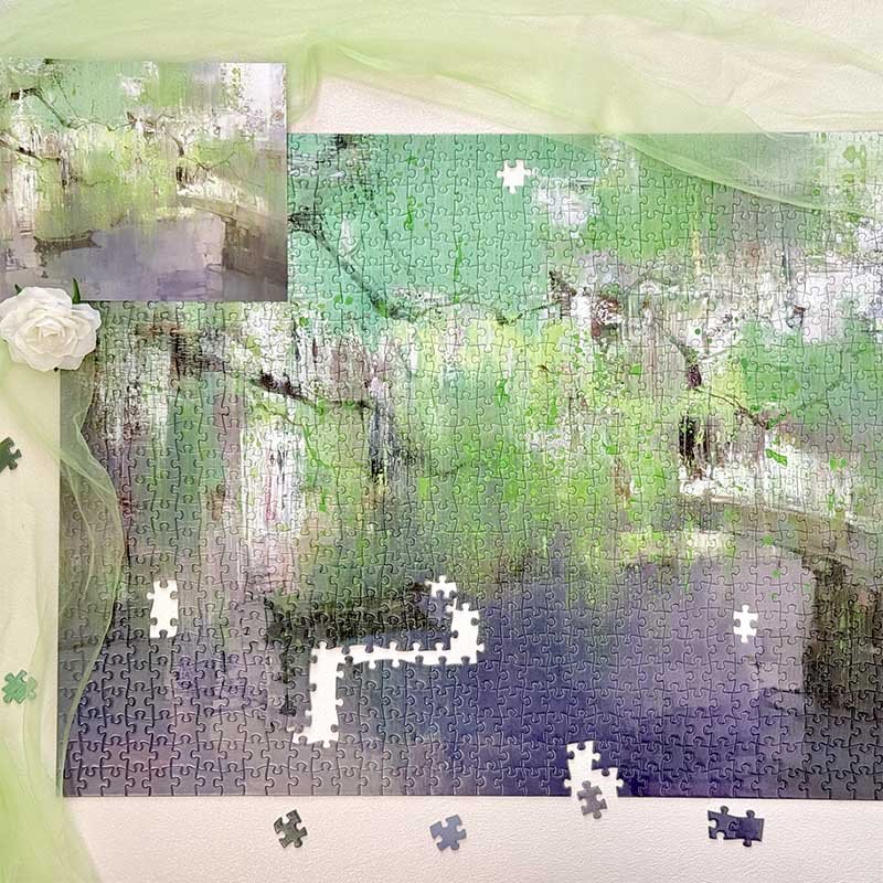 Tutudingdang-Reminiscing Jiangnan (4) TuTuDingDang-1000 Piece Puzzle-Reminiscing Jiangnan