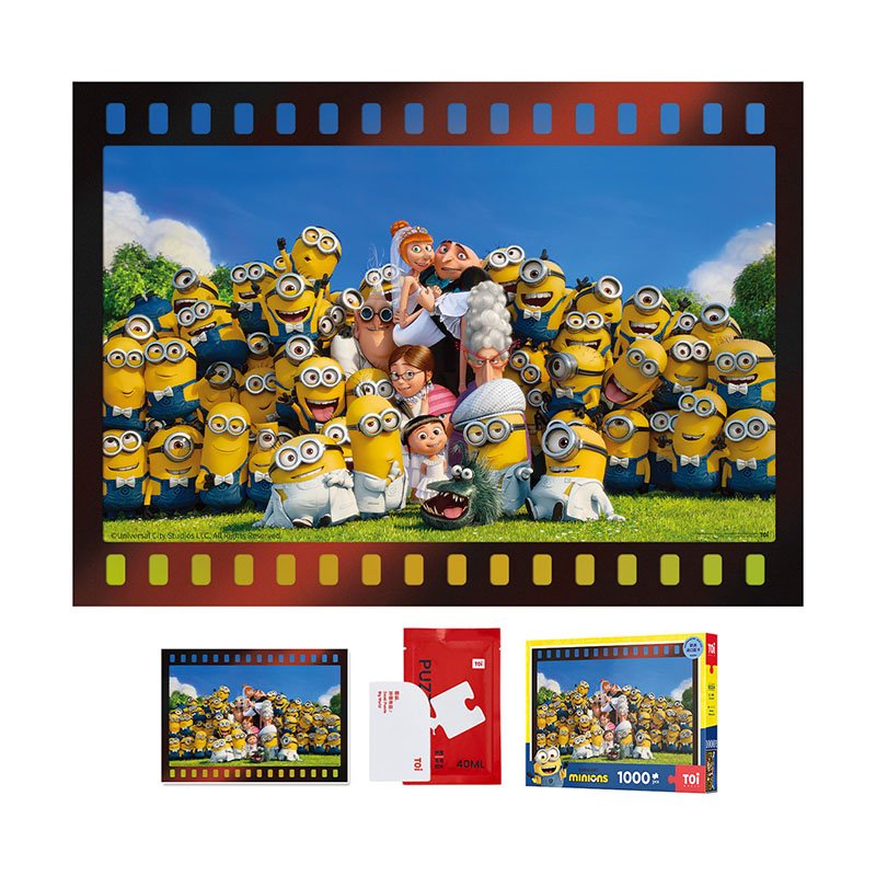 3, 2, 1, Banana (1) Toi-1000pcs Jigsaw Puzzle-Minions-3, 2, 1, Banana!