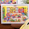 3djp/Pintoo-Plastic Jigsaw Puzzles 1134pcs-Showpiece L-Book Salon