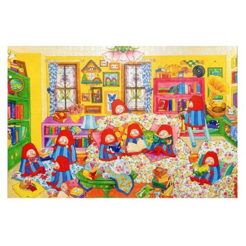3djp Puzzle-Book Salon (2) 3djp/Pintoo-Plastic Jigsaw Puzzles 1134pcs-Showpiece L-Book Salon