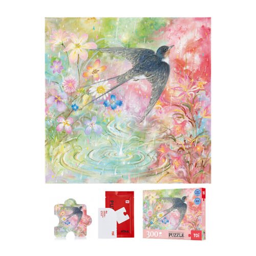 A Swallow Perceives the Spring (1) Toi-300pcs Jigsaw Puzzle-A Swallow Perceives the Spring(Glow in the dark)