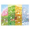 3djp/Pintoo-Plastic Jigsaw Puzzles 1008pcs-Showpiece L-A Tree’s Chronicle of Seasons