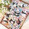 Aipuzzle-Panda Hua Hua (3) Gubu&Aipuzzle-1000pcs Jigsaw Puzzle-Panda Hua Hua