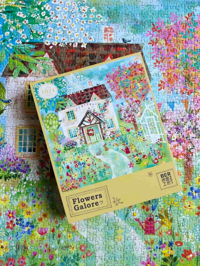 Ber-1024pcs Jigsaw Puzzle-Flower Galore
