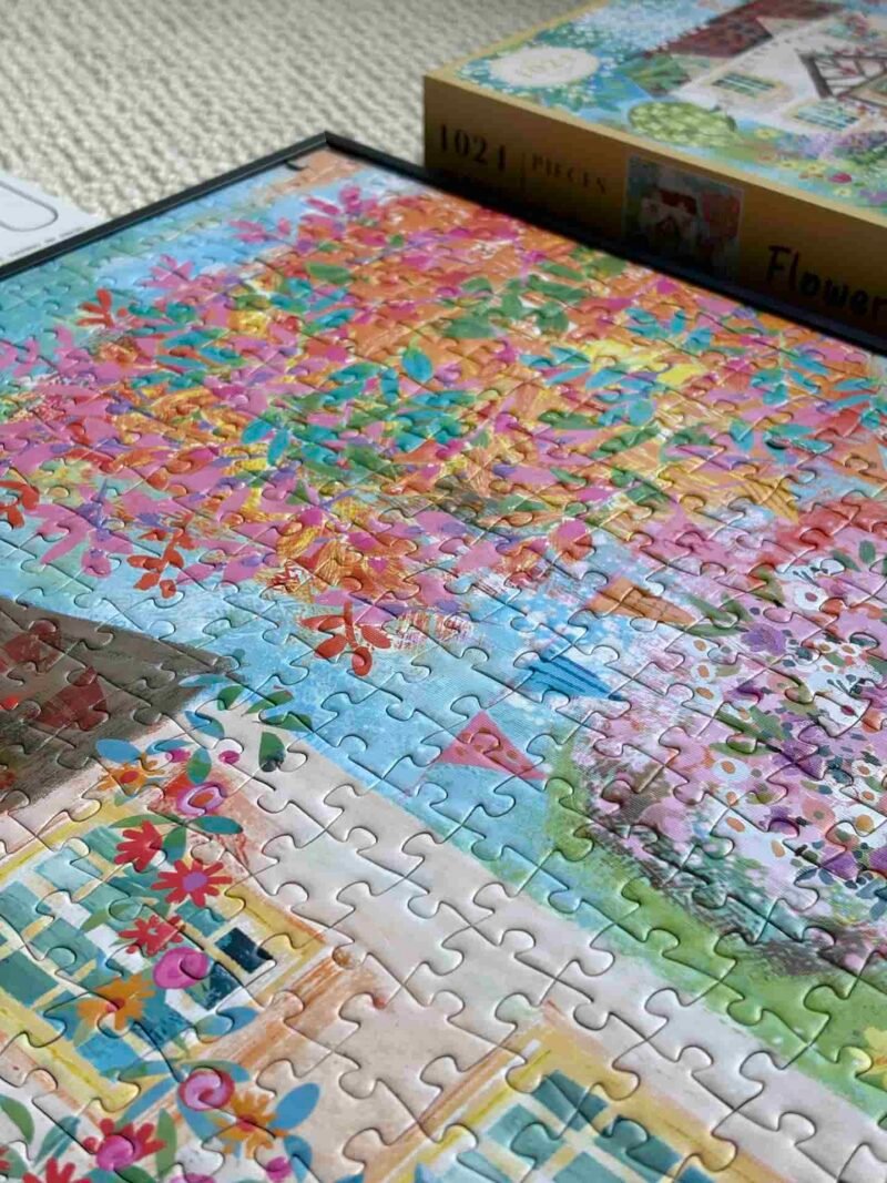 Ber-1024pcs Jigsaw Puzzle-Flower Galore