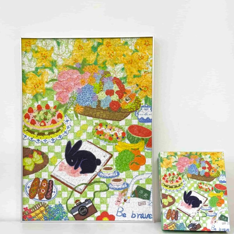 Boff-Lily and Picnic (1) Boff-Lily and Picnic-1000pcs Jigsaw Puzzle