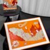 Comet in Moominland (1) Puffinkids-500 Piece Puzzle-Comet in Moominland(Orange board with a faux-leather finish)