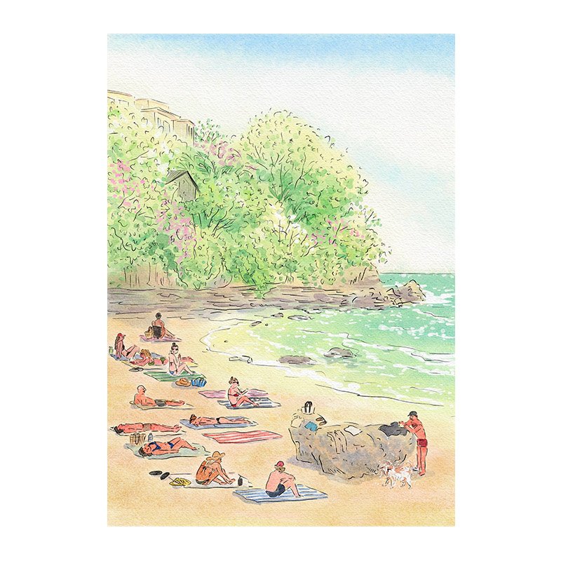 Dreamer Puzzle-Tanning Day (1) Dreamer Puzzle-1000pcs Jigsaw Puzzle-Tanning Day