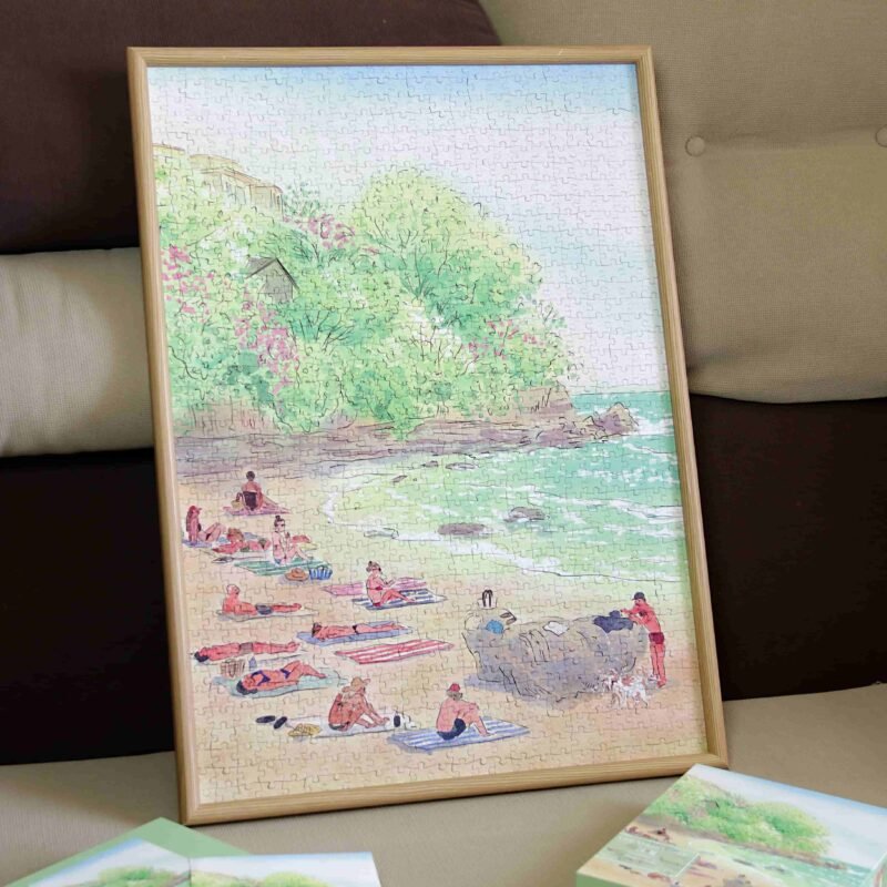 Dreamer Puzzle-Tanning Day (2) Dreamer Puzzle-1000pcs Jigsaw Puzzle-Tanning Day