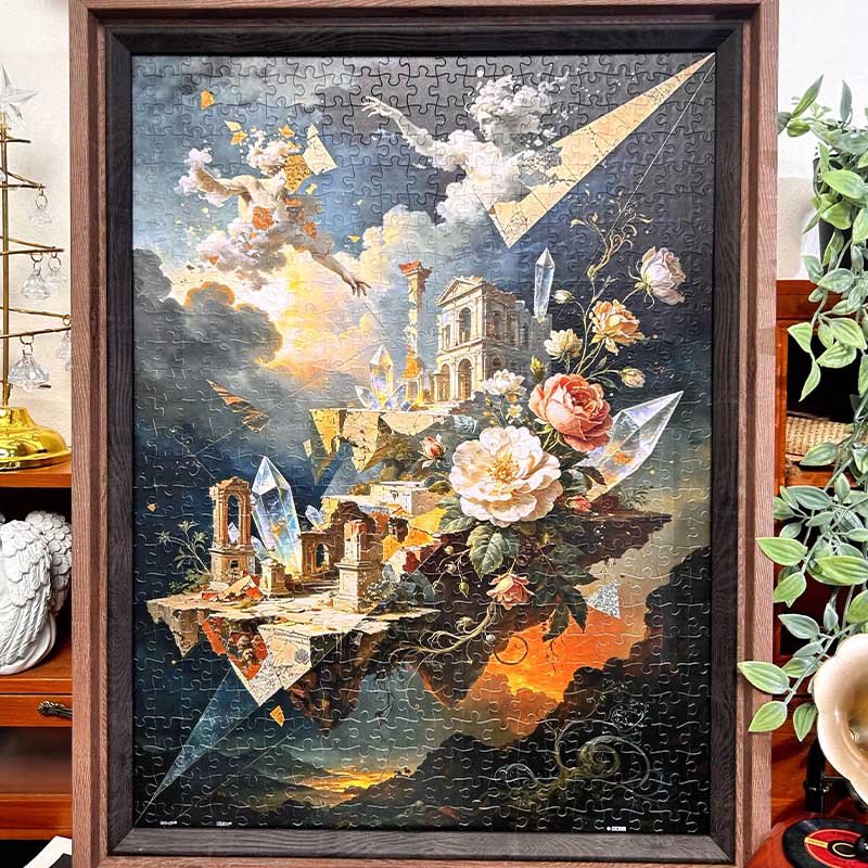 3djp(Pintoo) Jigsaw Puzzles 567pcs-Fragments of a Classical Dream