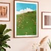 Grass Bends in the Wind (1) Toi-1000pcs Jigsaw Puzzle-Grass Bends in the Wind