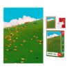 Grass Bends in the Wind (2) Toi-1000pcs Jigsaw Puzzle-Grass Bends in the Wind