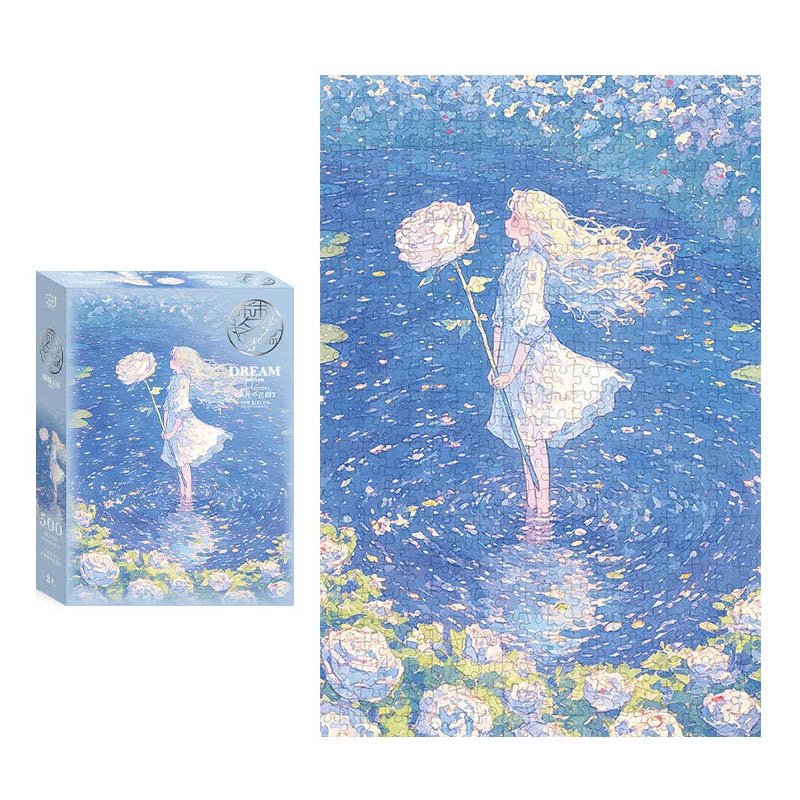 Gubu Puzzle-Garden of Love Gubu&Aipuzzle-500pcs Jigsaw Puzzle-Garden of Love