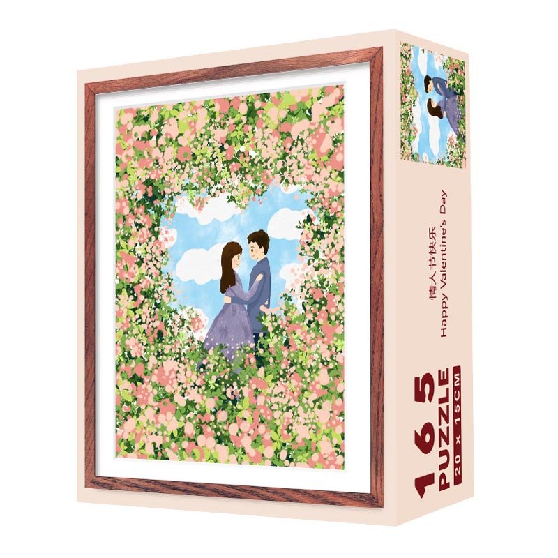Happy Valentines Day (2) TuTuDingDang-165pcs Jigsaw Puzzle-Happy Valentine's Day