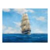 Kibifufu-300pcs Art Puzzle-A Three-master Off A Southern Coast
