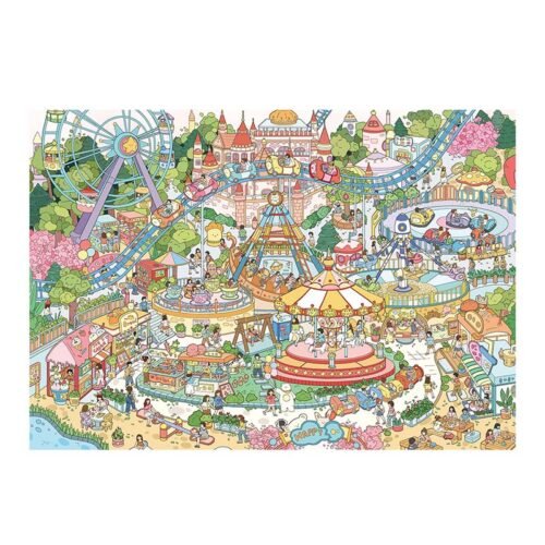 Kibifufu-2000pcs Puzzle-Weekend Amusement Park
