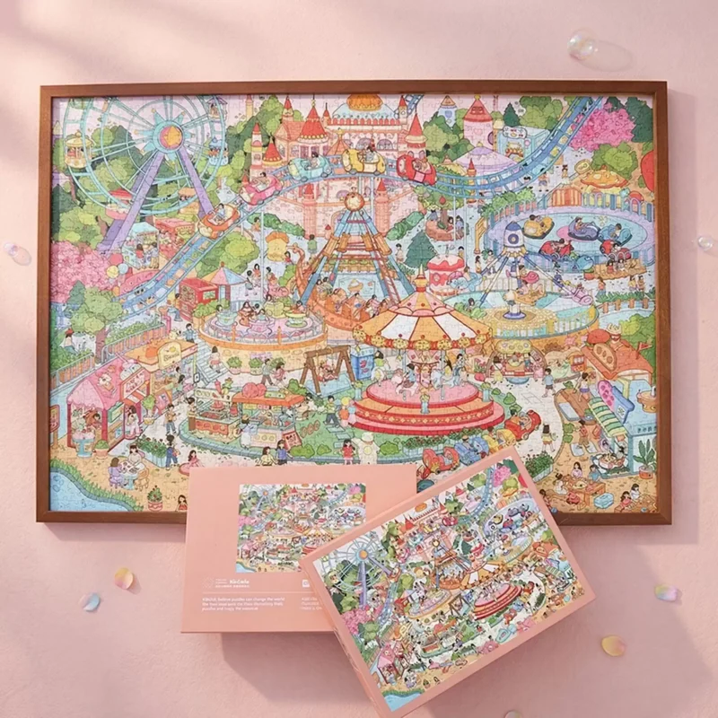 Kibifufu-2000pcs Puzzle-Weekend Amusement Park