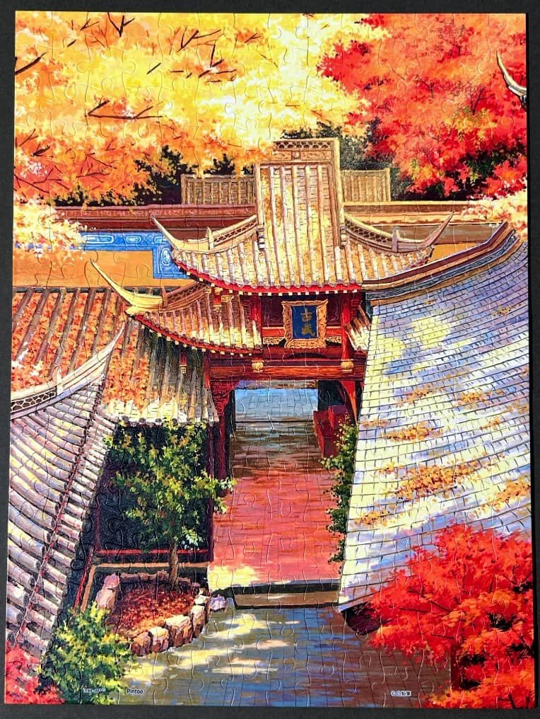 Luohan Temple 3djp/Pintoo Jigsaw Puzzles 252pcs-Luohan Temple
