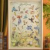 Momibook-1000pcs Jigsaw Puzzle-Bird Guide(Gold Foil)