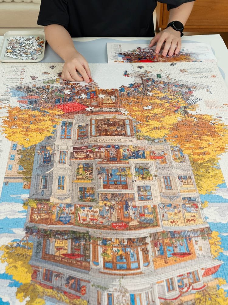 Momibook-3000pcs Jigsaw Puzzle-Myriad Cityscapes