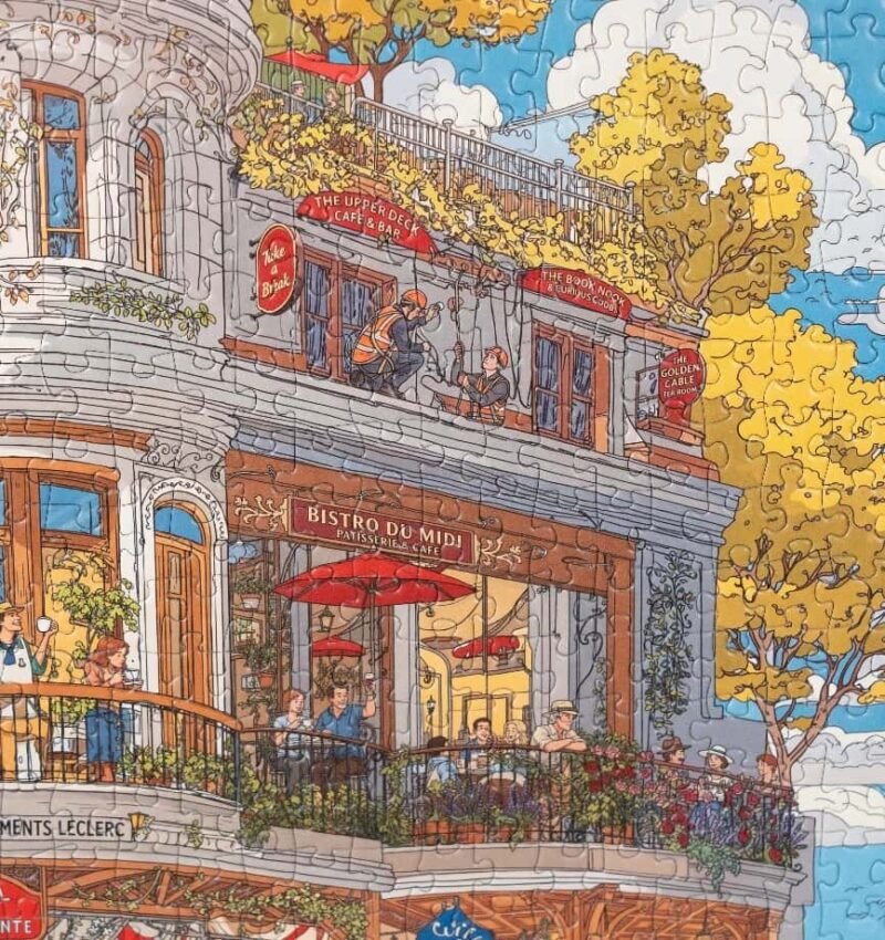 Momibook-3000pcs Jigsaw Puzzle-Myriad Cityscapes