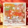 Momibook-Snoopy in Imperial Garden (1) Momibook-Snoopy in Imperial Garden-500 Piece Puzzle