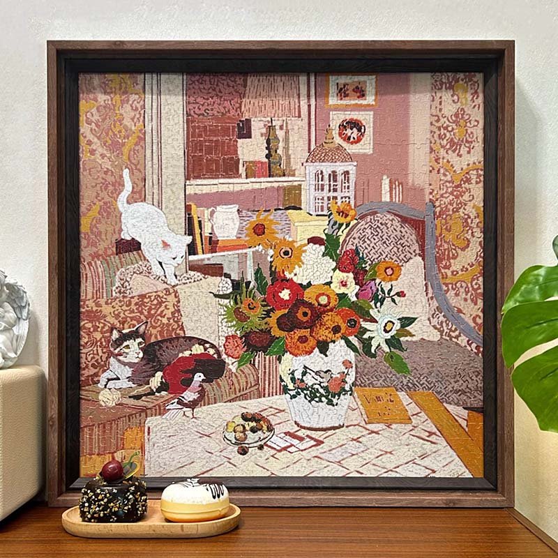 3djp/Pintoo-Plastic Jigsaw Puzzles 756pcs-Showpiece L-Not Lonely Any More