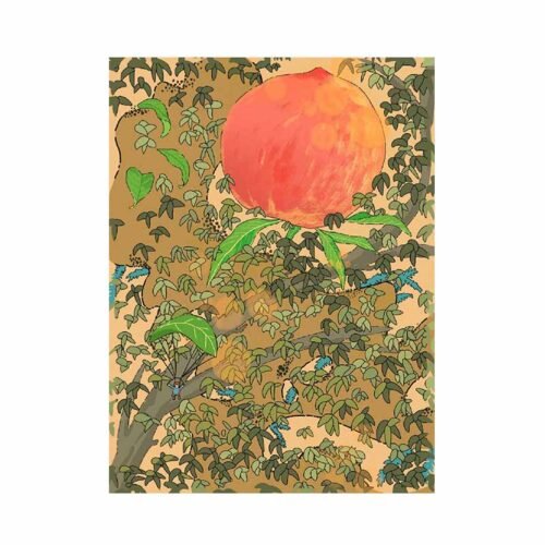 TuTuDingDang-100pcs Irregular Cut Jigsaw Puzzle-Peach