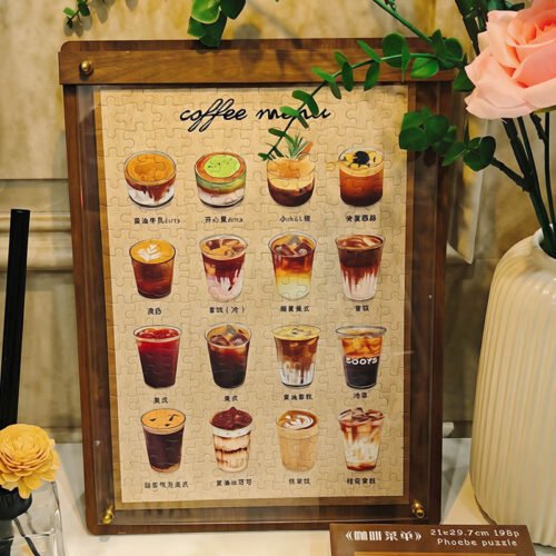 Phoebe-198pcs Puzzle-Coffee Menu