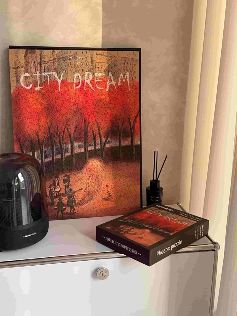 Phoebe-Irregular Cut Puzzle 500pcs-City Dream Series-Arcadia