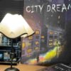 Phoebe-Irregular Cut Puzzle 500pcs-City Dream Series-Dreamy Raining Night