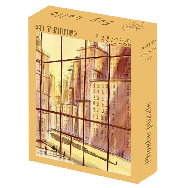 Phoebe Puzzle-Say Hello (1) Phoebe Puzzle-1000 Piece Puzzle-Say Hello
