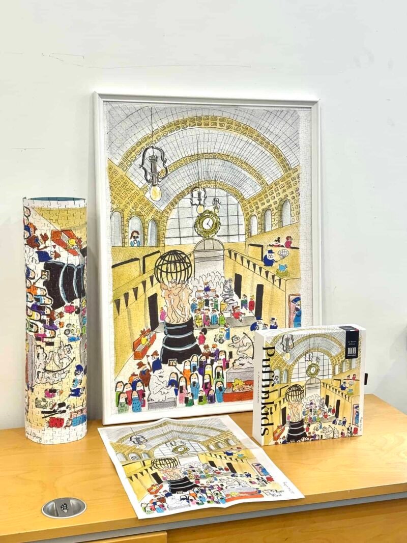 Puffinkids-Le Musee d Orsay (1) Puffinkids-1000 Piece Puzzle-Le Musee d'Orsay